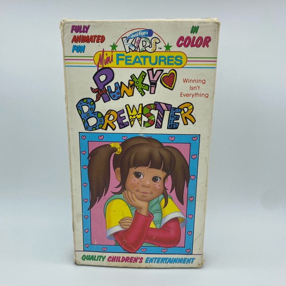 Punky Brewster Winning Isn’t Everything VHS Tape